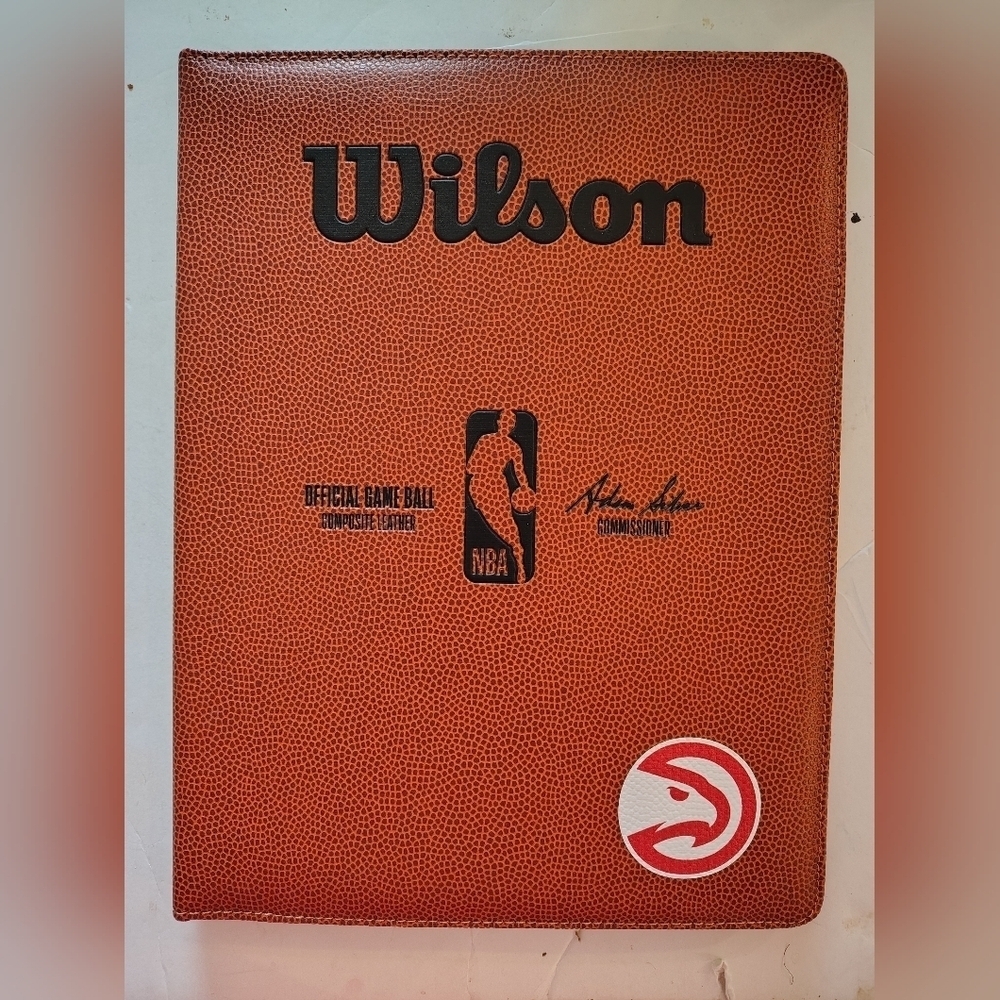 Wilson NBA Official Padfolio - Atlanta Hawks